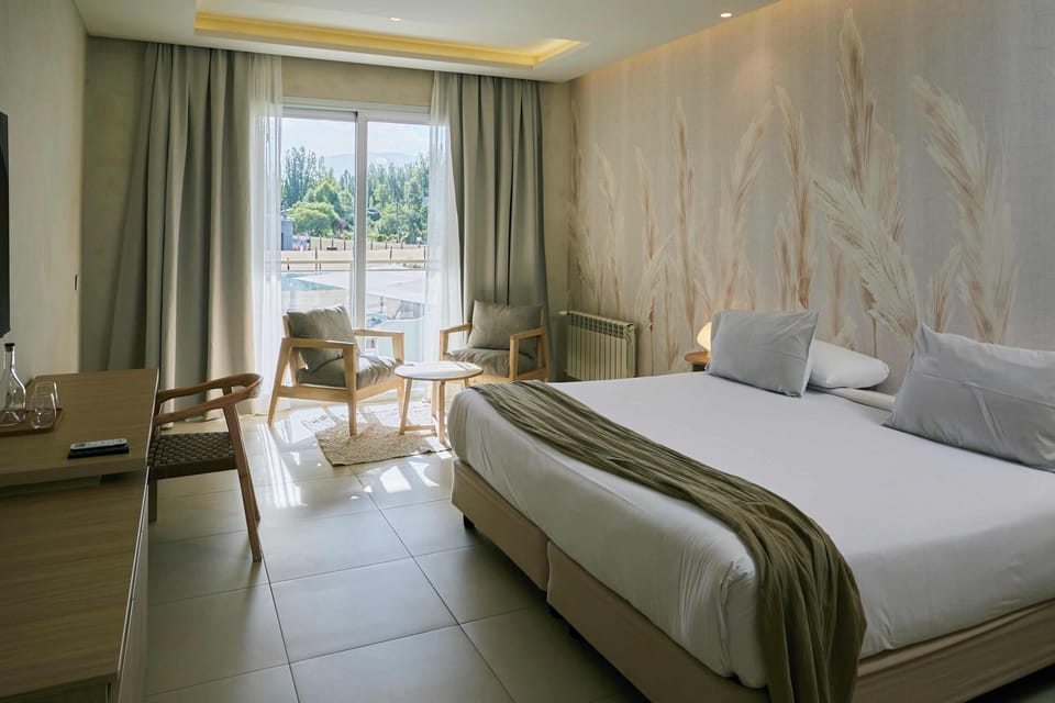 Premium Double or Twin Room, Balcony, Mountain View | In-room safe, laptop workspace, WiFi (free)