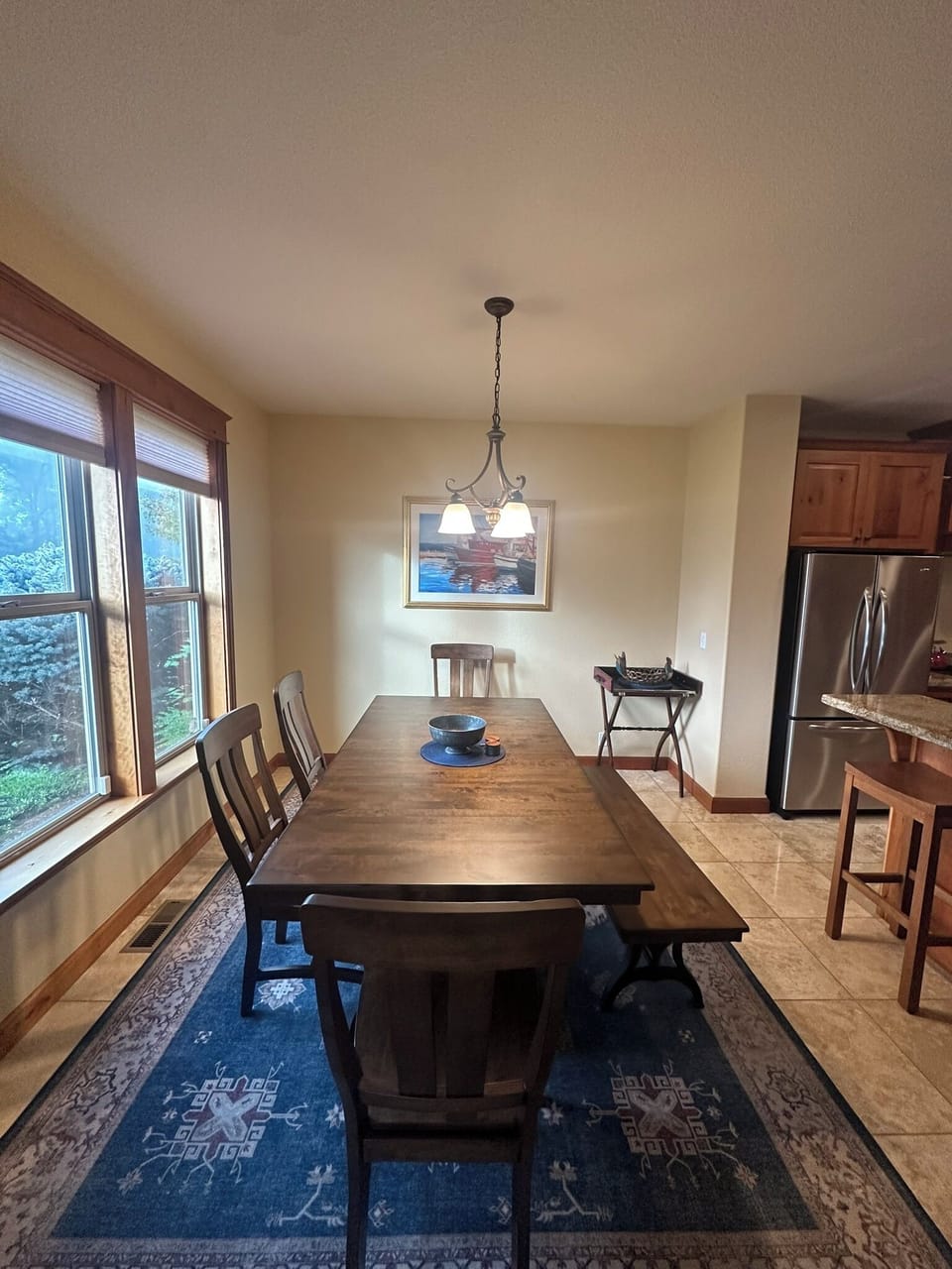 Dining room off kitchen