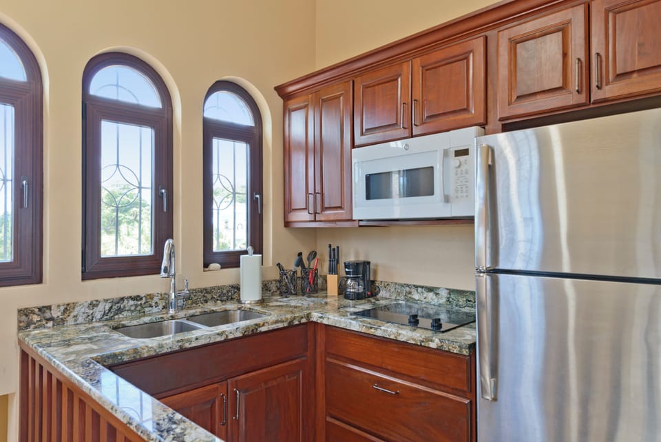 Upstairs kitchenette