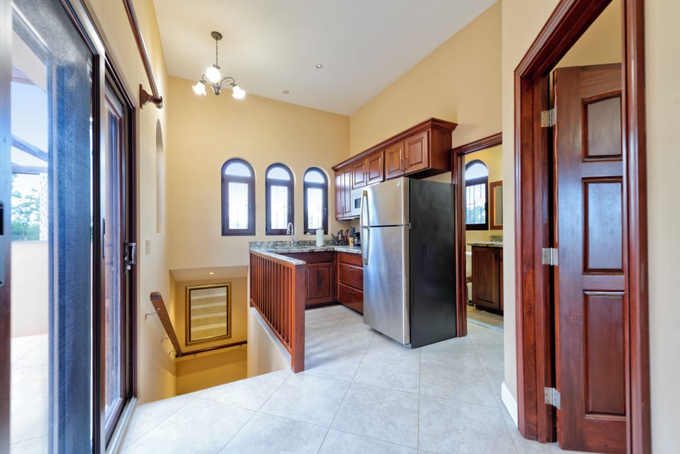 Upstairs kitchenette