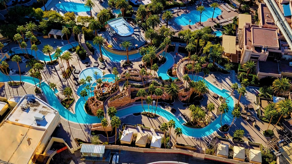 MGM Grand Access — Full Grand Pool Complex with Lazy River, Included with Your MGM Signature Stay