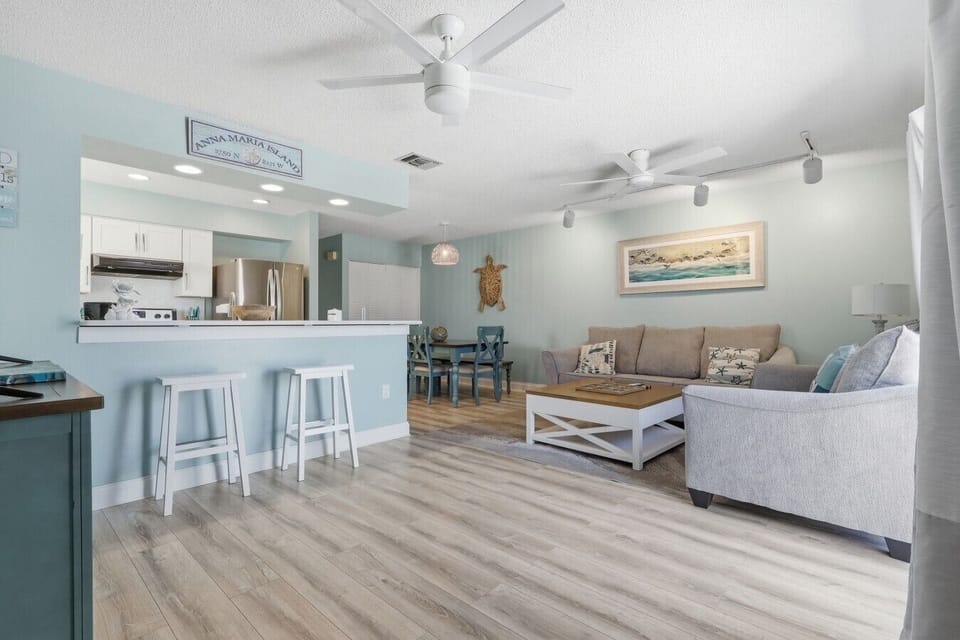spacious living area