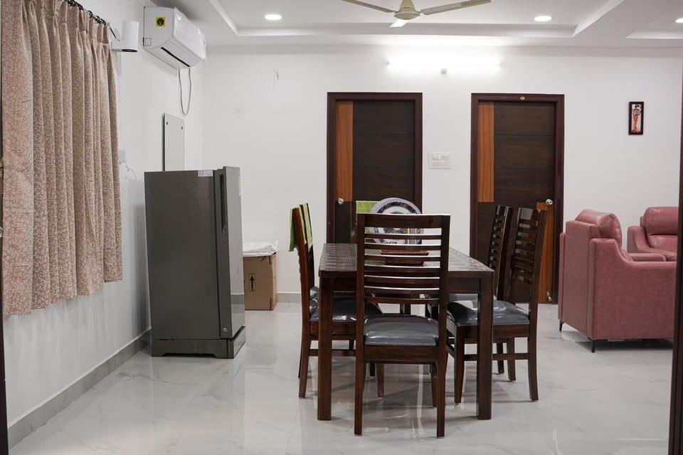 Family Apartment, Balcony, City View | Mini-refrigerator