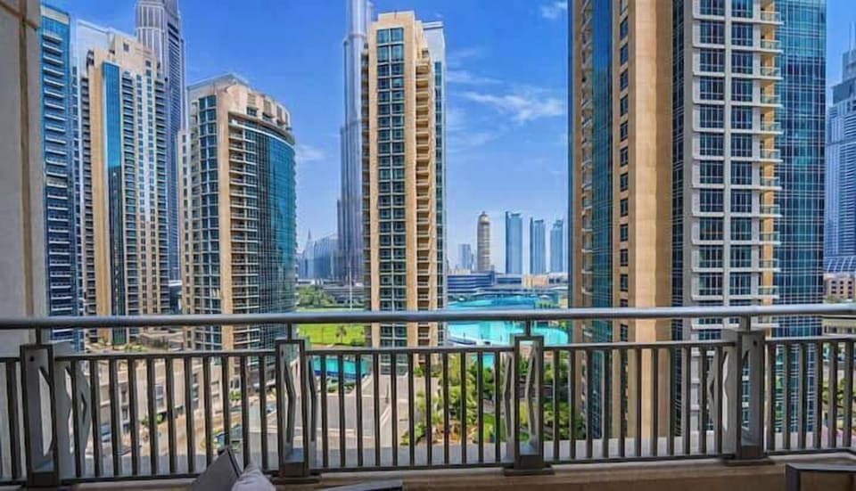 Luxury Apartment, Balcony, City View | Balcony view