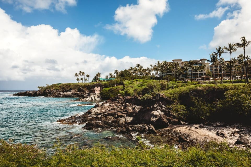 Experience breathtaking oceanfront cliffs surrounding the resort, offering endless blue waters & island beauty