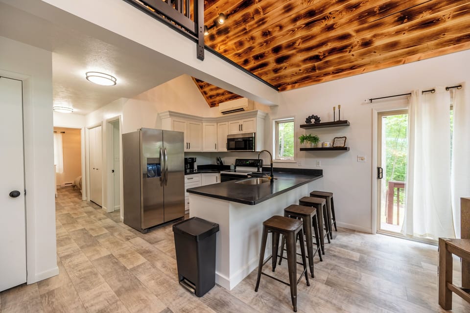 Fully stocked kitchen