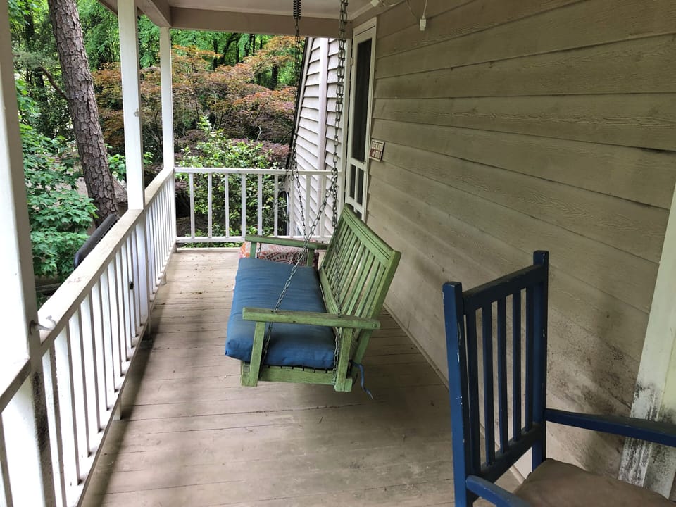 Porch swing for 2