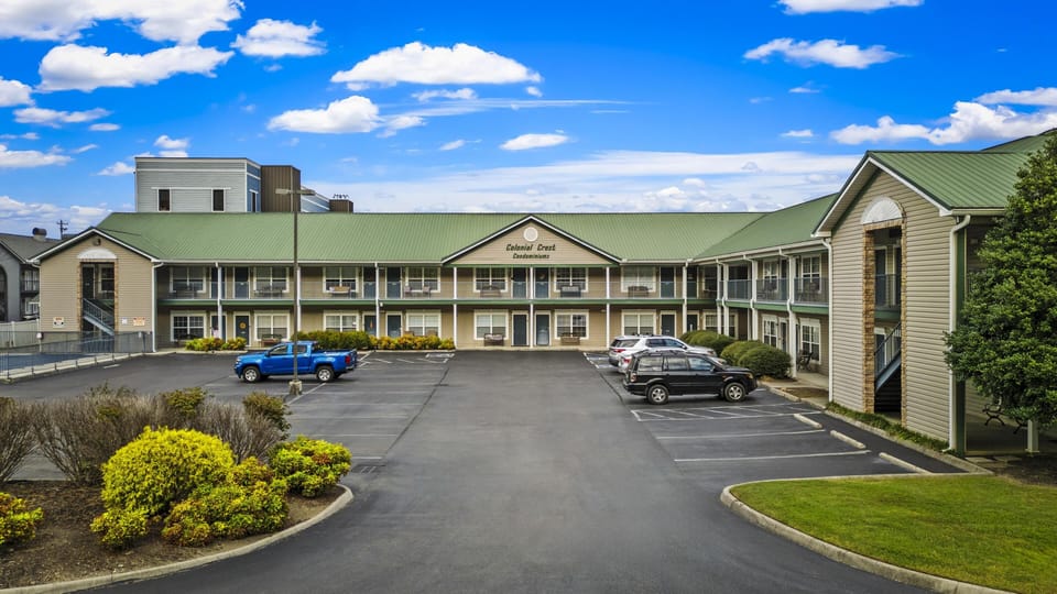 Spacious, convenient parking at your cozy vacation retreat
