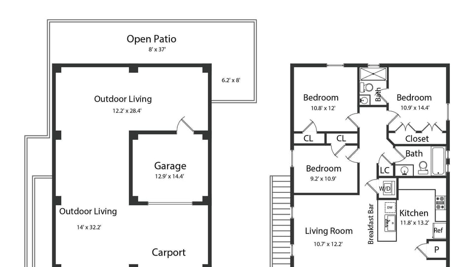 House (3 Bedrooms) | Interior