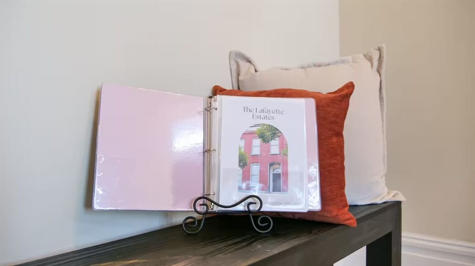 Check-in book and Property details 