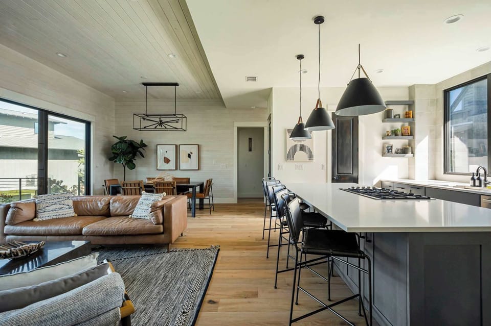 Step inside and enjoy a home designed for relaxation, connection, and unforgettable moments. With its open floor plan and soaring ceilings, the space feels bright and airy from the moment you walk in.