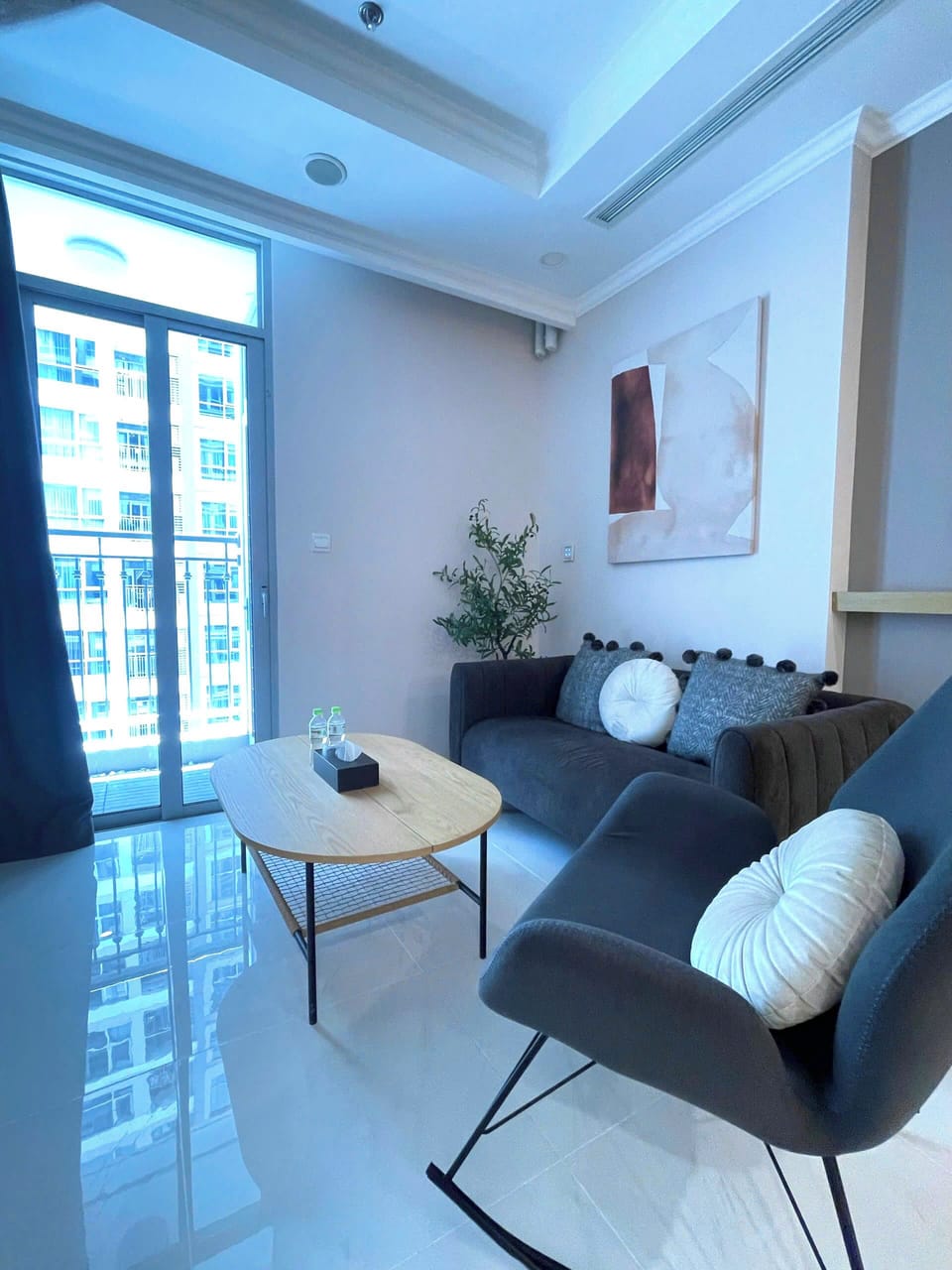Luxury Apartment, Balcony, Courtyard View | Blackout drapes, iron/ironing board, free WiFi