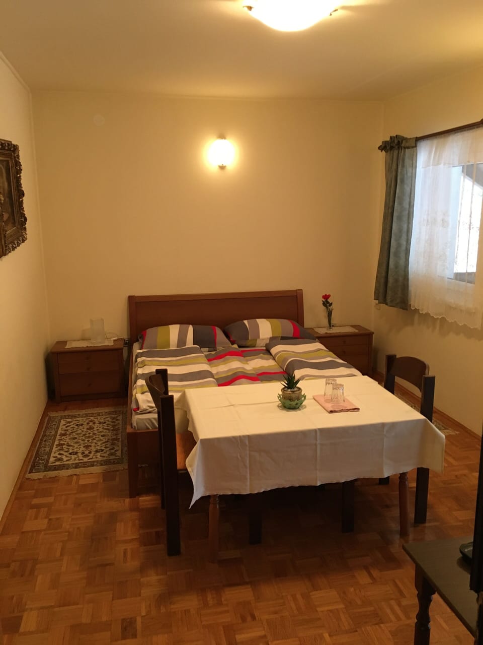 Classic Double Room, Balcony, Garden View | Soundproofing, free WiFi