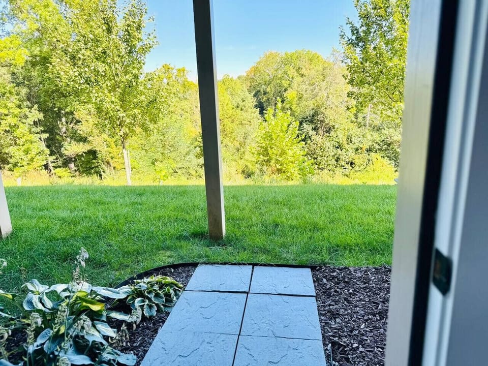 You have direct access to the trail behind the home.