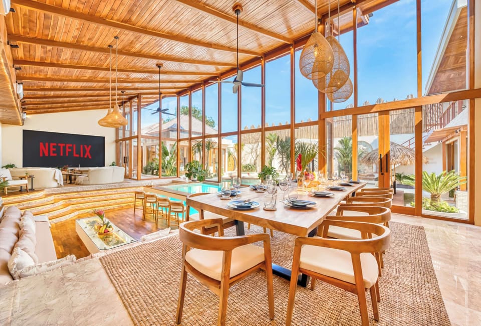 Feel Bali’s charm at the table with natural textures, soft light, and relaxed elegance