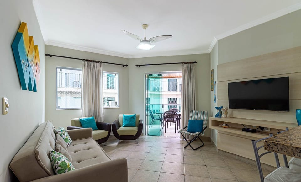Basic Apartment | Living area | 32-inch Smart TV with digital channels