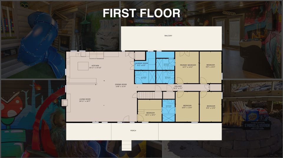 House | 8 bedrooms, Internet