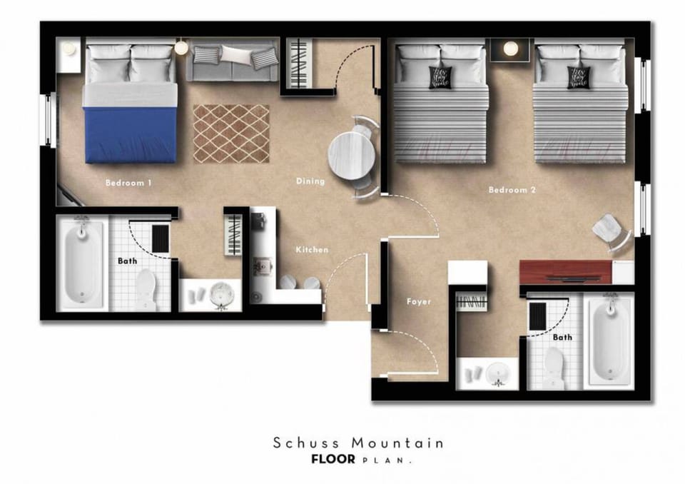 House | 2 bedrooms