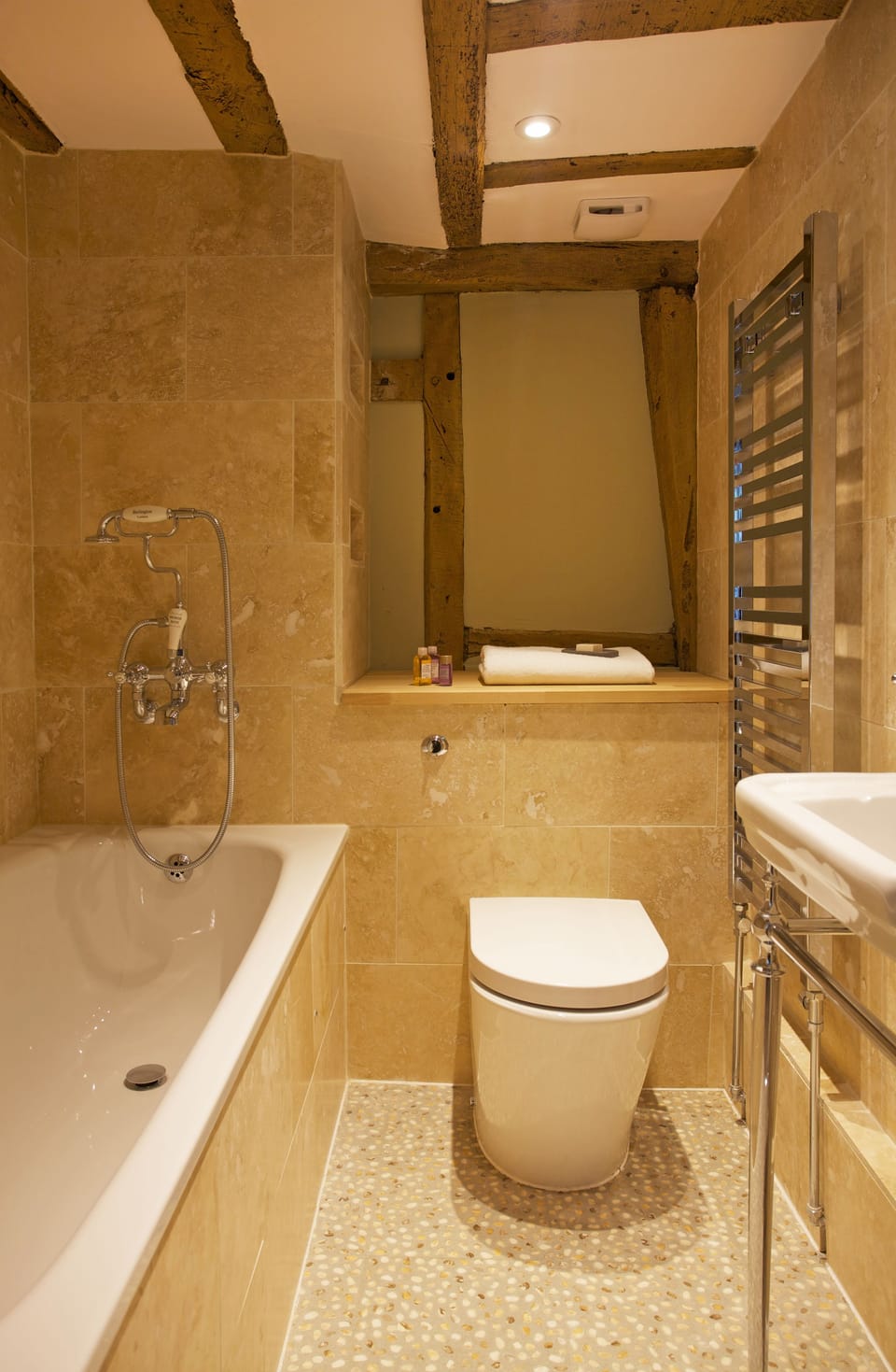Family Room | Bathroom | Separate tub and shower, designer toiletries, hair dryer, bathrobes