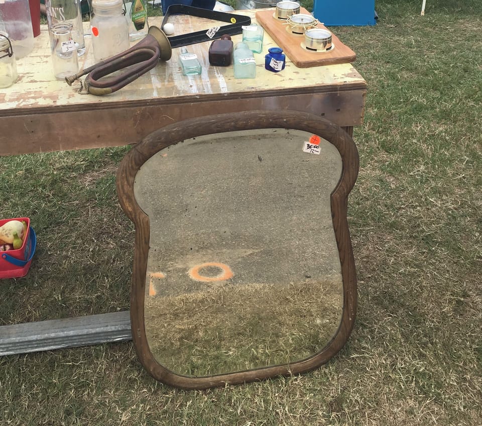 We get asked, where do you find your furnishings? We buy & restore them.  