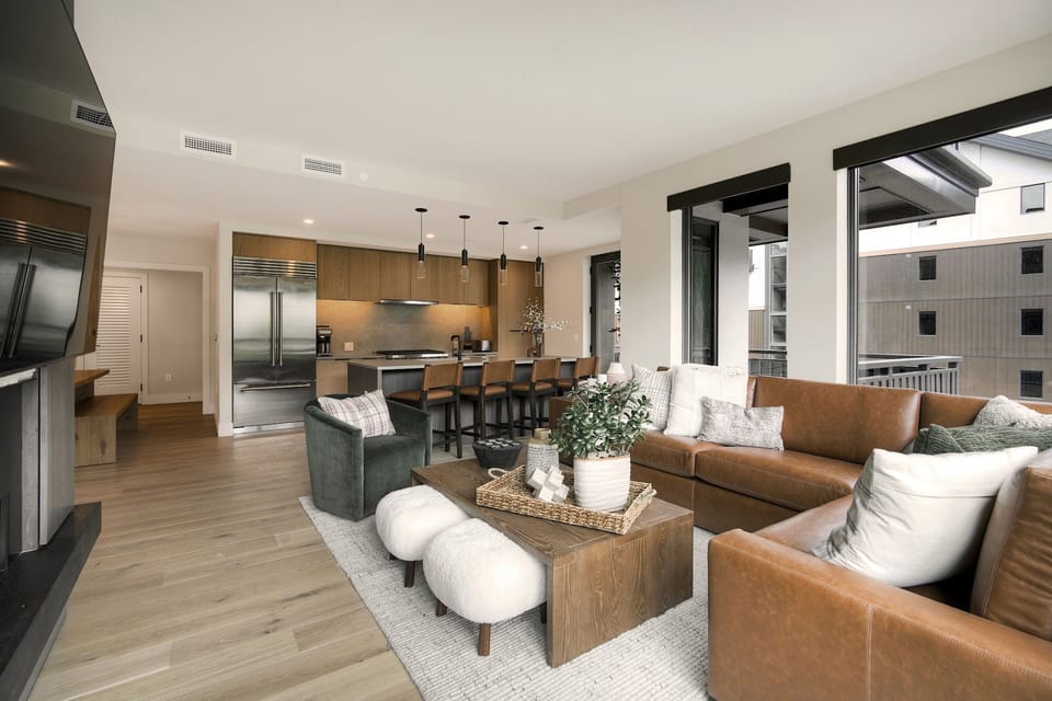 Thoughtfully designed living space blending relaxation with modern functionality