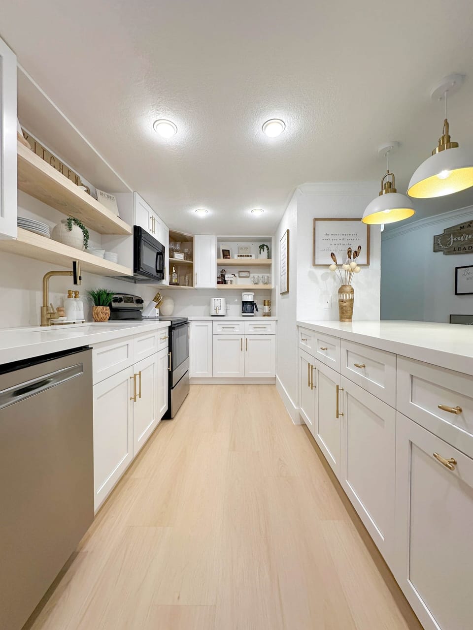 Brand new kitchen.  Remodeled 2026