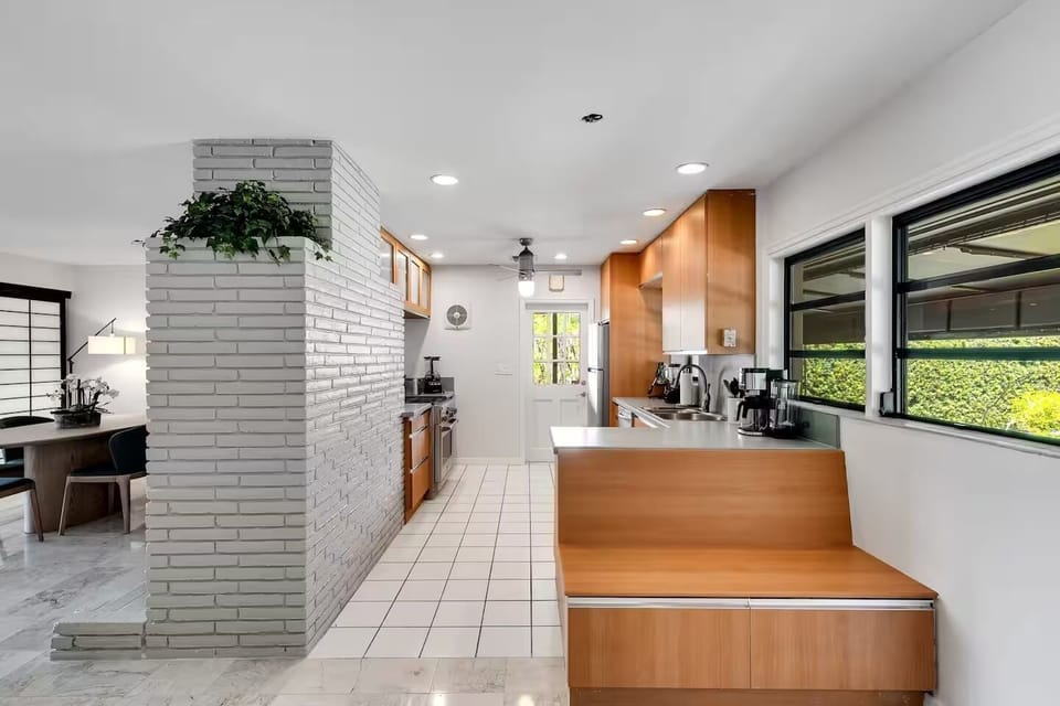 Entryway & Kitchen