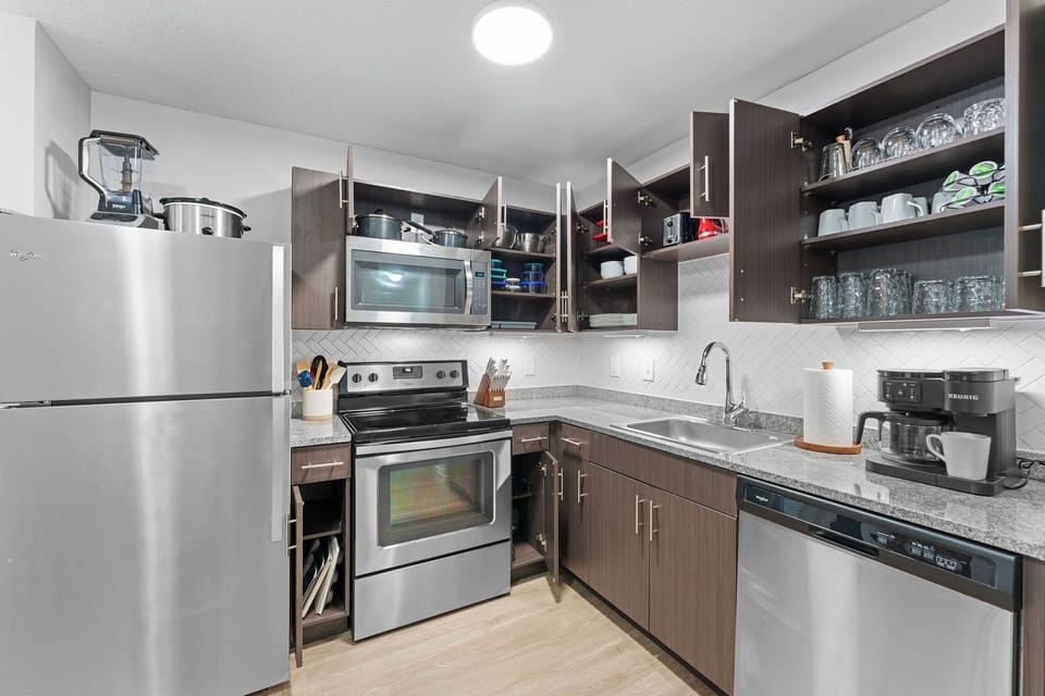 Kitchen Fully Stocked