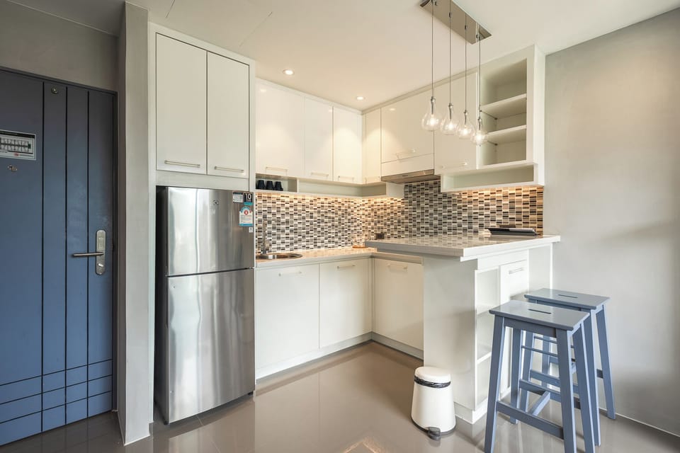 Apartment, Balcony | Private kitchen