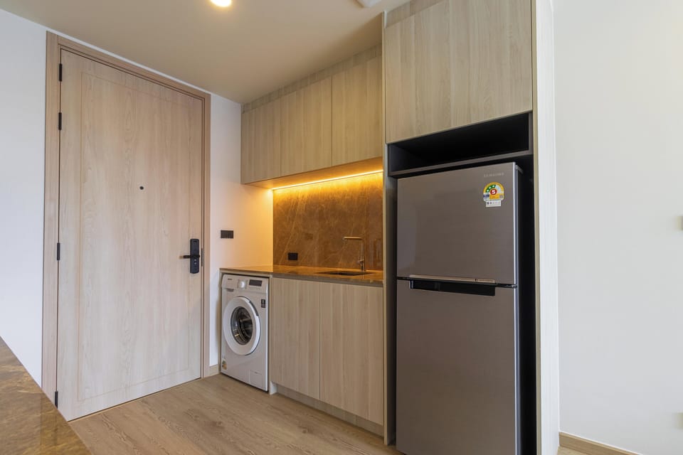 Apartment, Balcony | Private kitchen