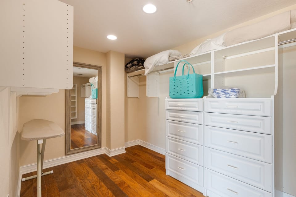 Primary Bedroom walk-in closet