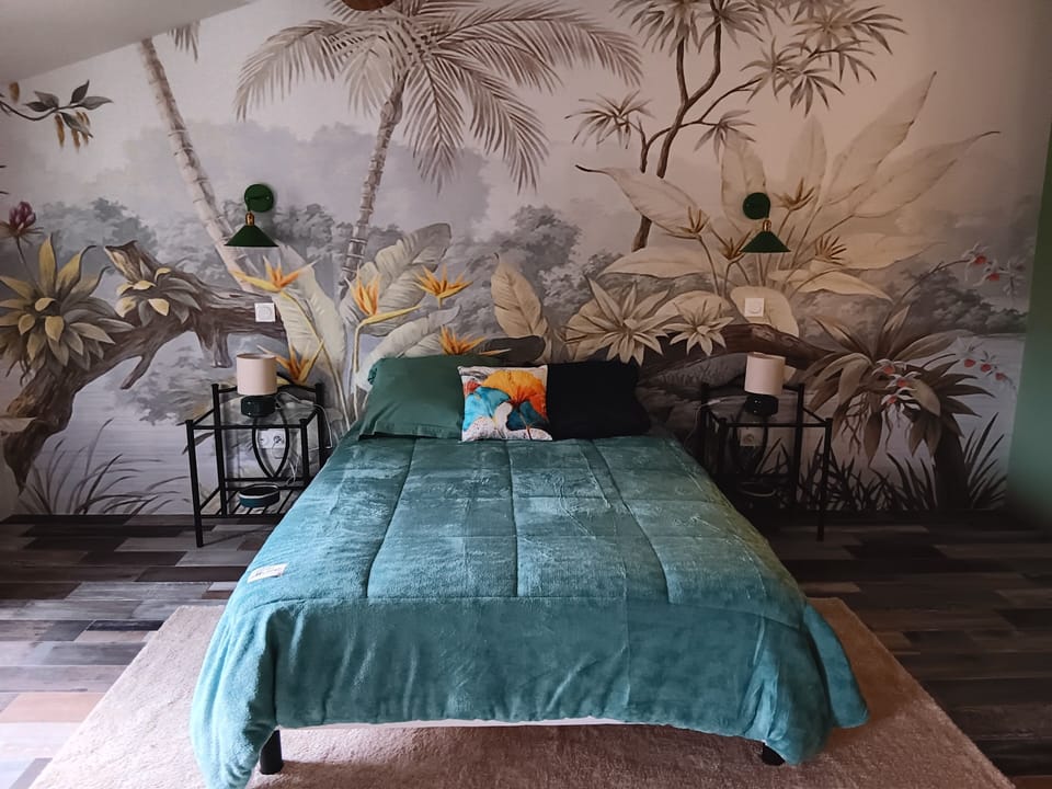 Quadruple Room, Garden View | Blackout drapes, soundproofing, iron/ironing board, free WiFi