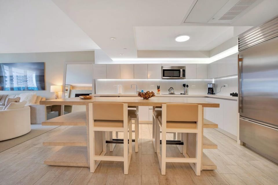 Apartment, Balcony, Ocean View | Private kitchen | Electric kettle