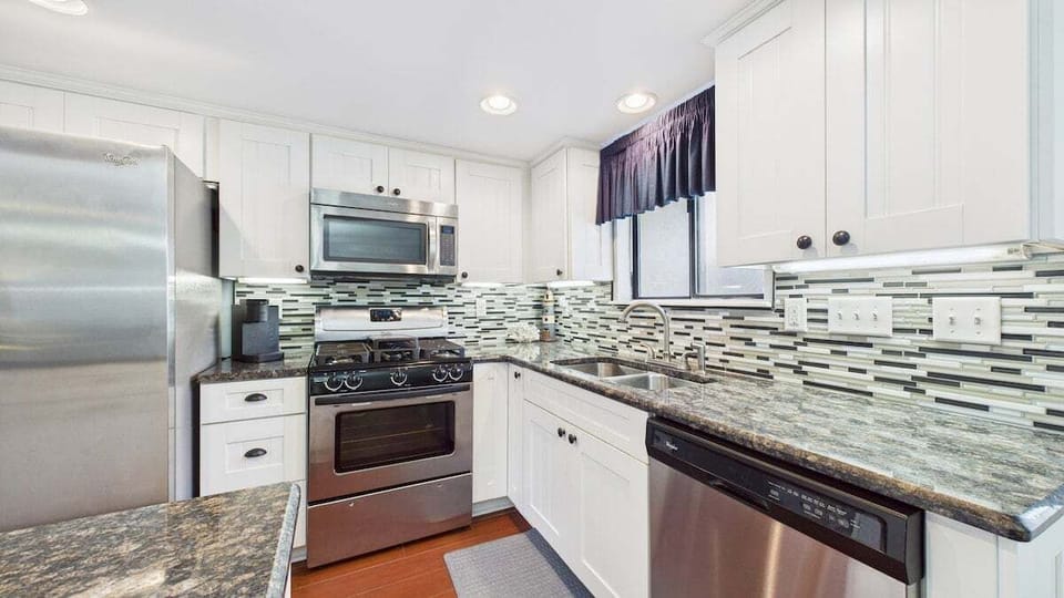 Full kitchen with all the cooking essentials