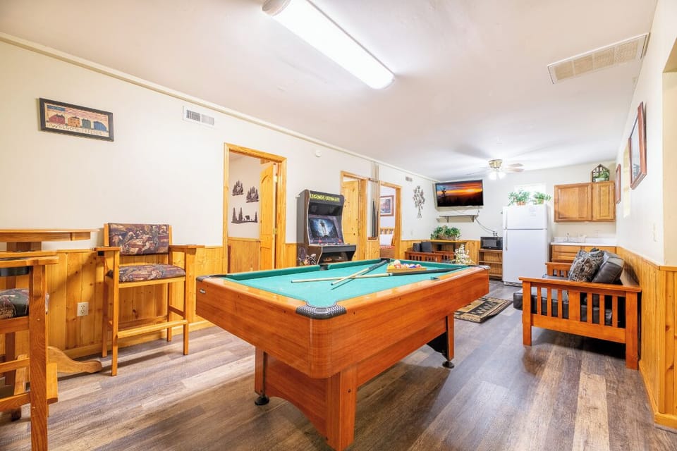 The Mountain Dacha's fun game room