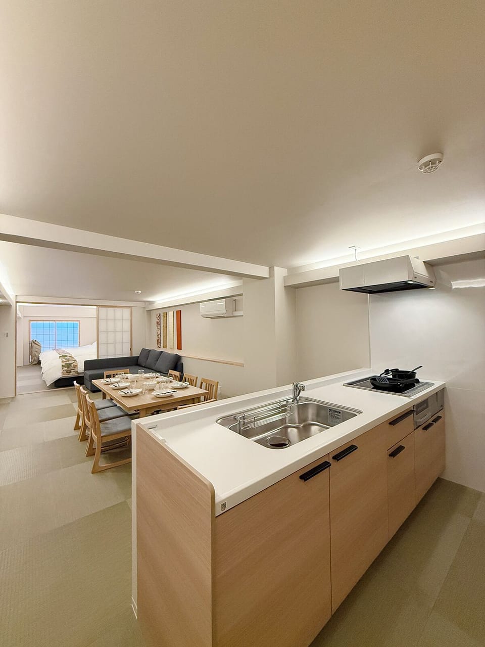 Family Apartment | Private kitchen | Electric kettle