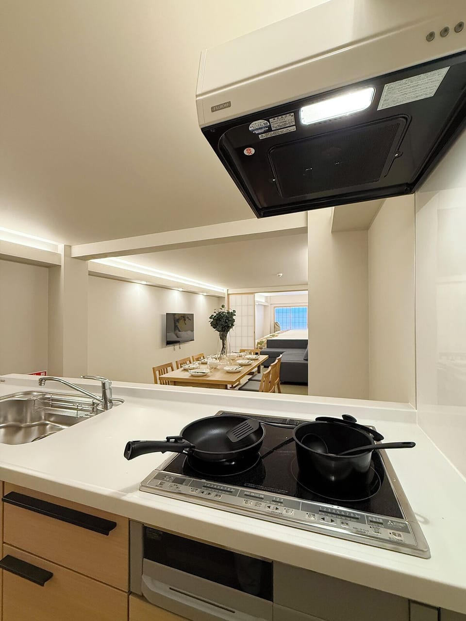 Family Apartment | Private kitchen | Electric kettle