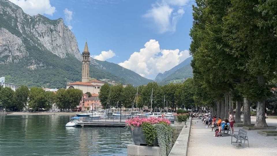 Lecco lakeside, located near the apartment.