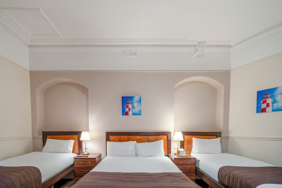 Family Sea View Sleeps 4 | Individually decorated, individually furnished, desk, laptop workspace
