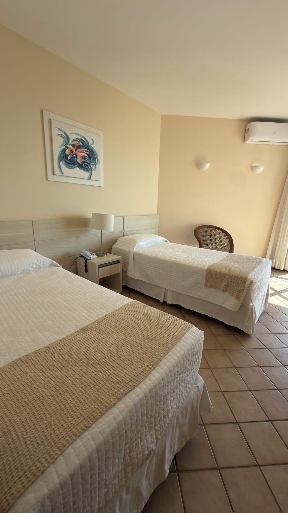 Ocean View Room with Balcony | In-room safe, blackout drapes, WiFi (free), bed sheets