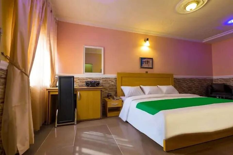 Basic Apartment, Balcony, City View | Desk, laptop workspace, blackout drapes, soundproofing