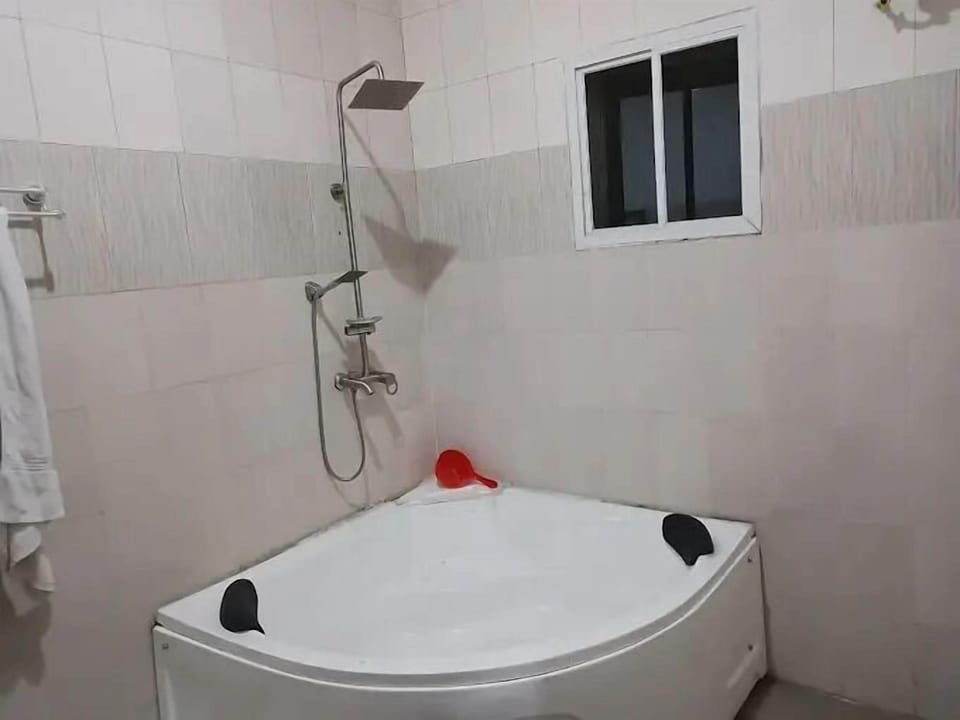 Deluxe Apartment, Balcony, City View | Bathroom | Free toiletries, hair dryer, towels, soap