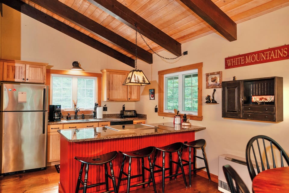 Pull up a stool at our breakfast bar.