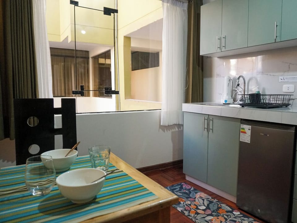 Equipped kitchen