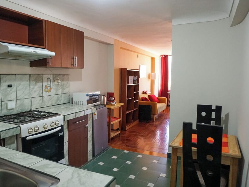 Equipped kitchen