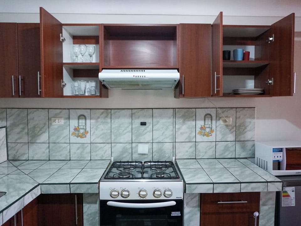Equipped kitchen