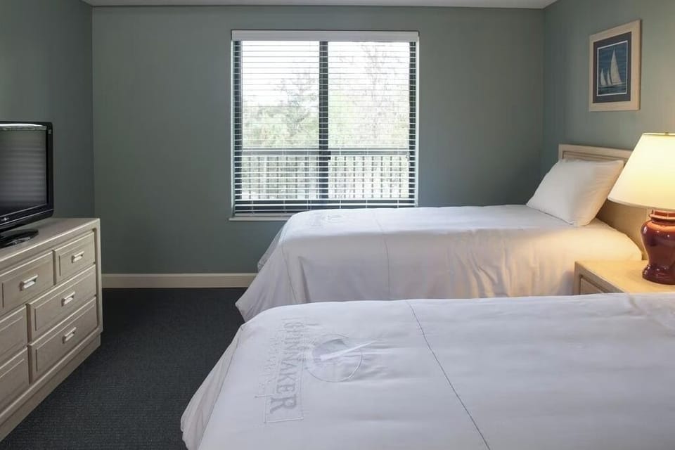 Relax with in-room TV after a day of exploring.