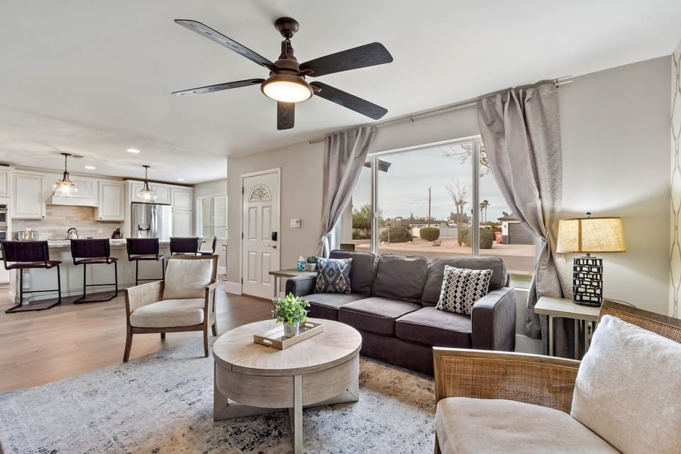 Main Living Room with lots of light, TV