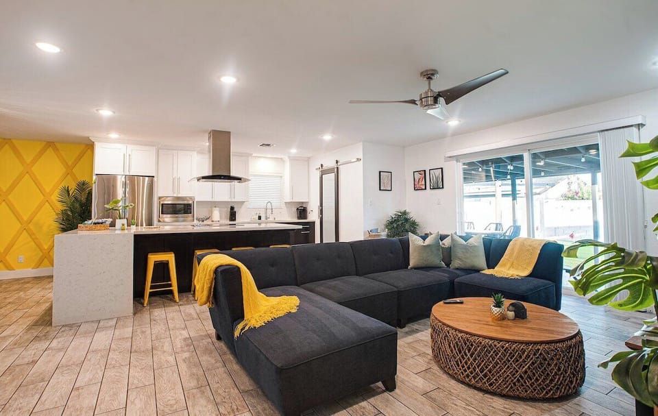 Open Concept Living Area