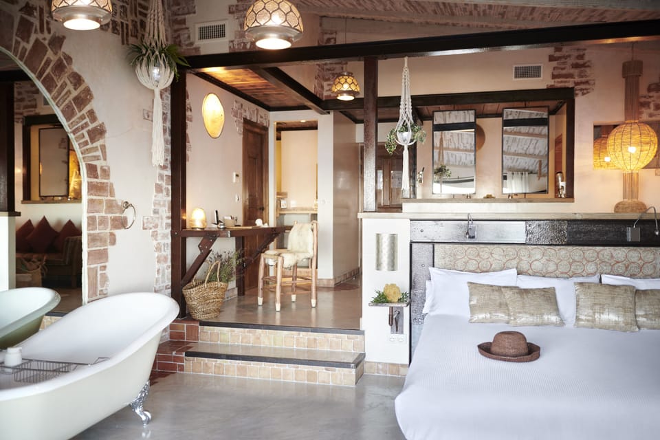 Junior Suite, Terrace, Sea View | Premium bedding, in-room safe, blackout drapes, free WiFi